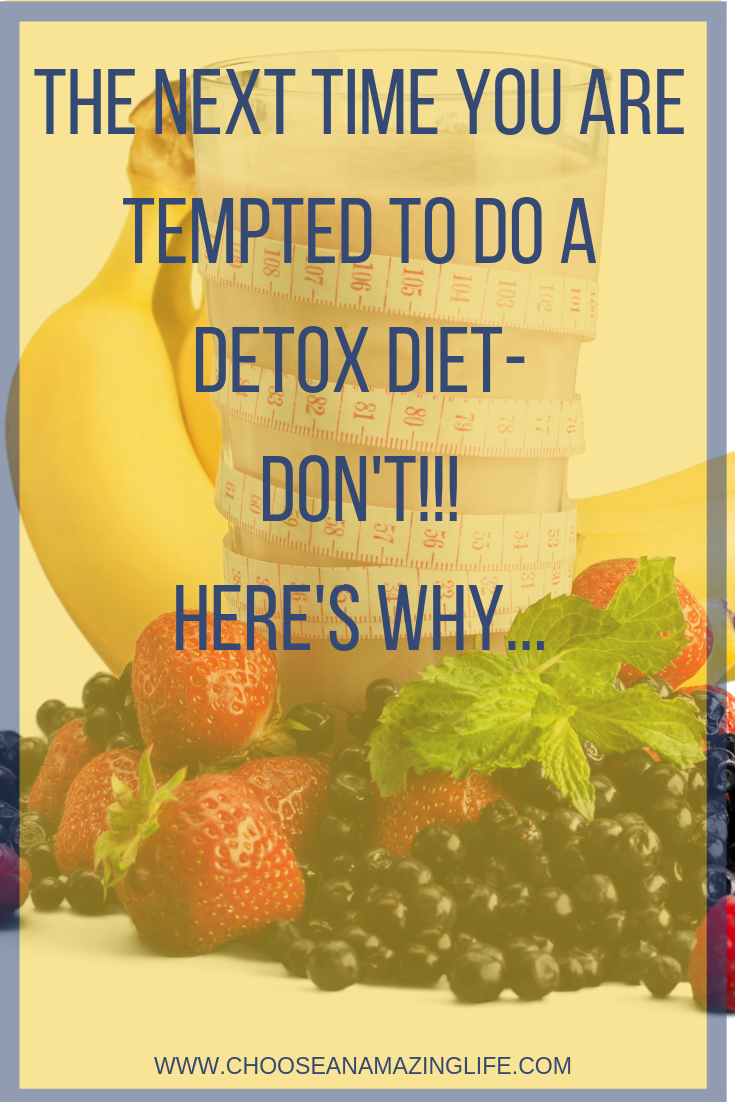 Detox diets are a hot trend right now and there are many people out there making a pretty profit off of our insecurities. But do the detoxes really work?